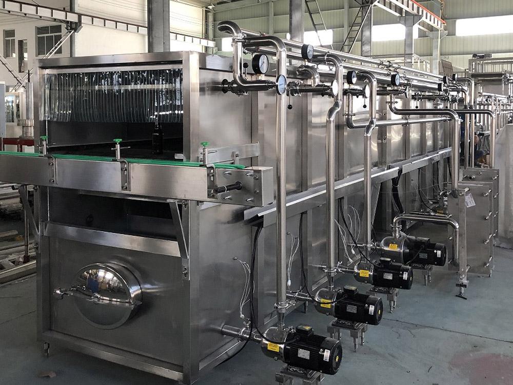 2000–2500BPH Glass Bottle 3-in-1 Beer Filling Line